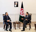 Hakimi, US Envoy  Discuss Peace Process, Poll Preparations